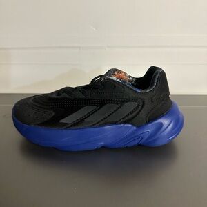 adidas Kids Black and Blue Sneakers